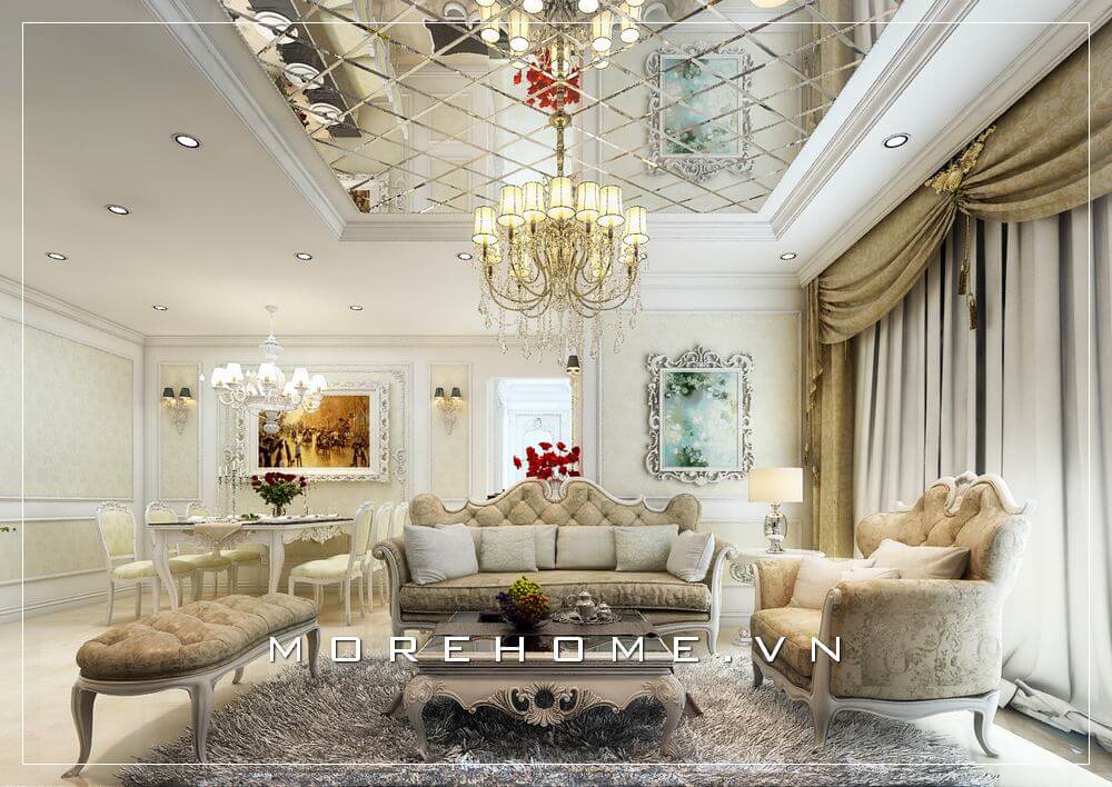 Thiết kế phòng khách tại Hà Nội